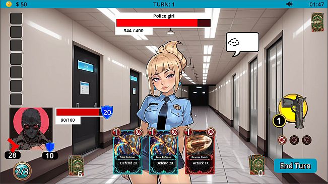 I tried to rob a bank, sexy cops and now are after me.