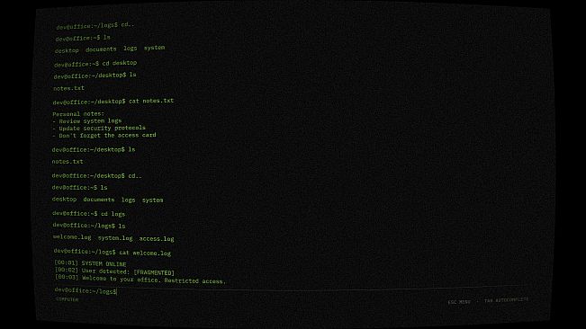 console.log