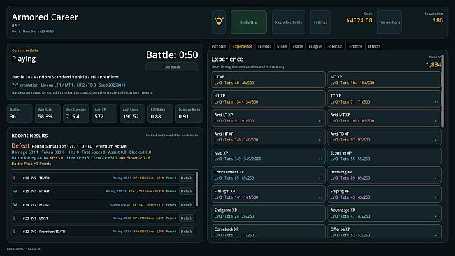 Armored Career