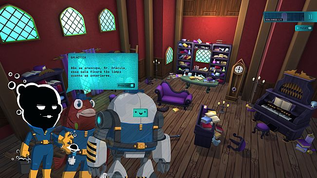 Galaxy Cleaners: Dracula's Castle