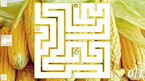 Maze Art: Yellow