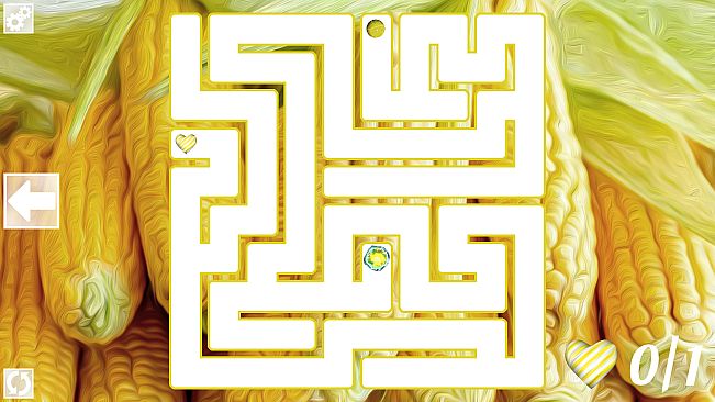 Maze Art: Yellow