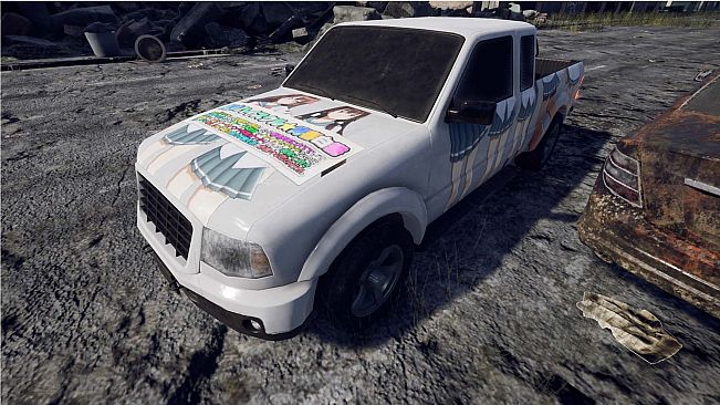 EARTH DEFENSE FORCE: IRON RAIN - Item: Wrapping Pickup Truck