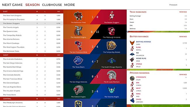 Astonishing Baseball Manager 20