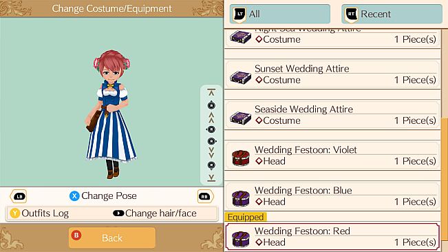 Seaside Wedding Set - WorldNeverland - Daily Life in the Elnea Kingdom