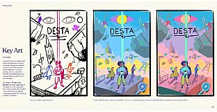 Desta: The Memories Between - Digital Art Book