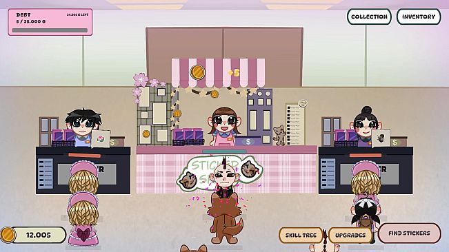 Sticker Shop Cozy Idle