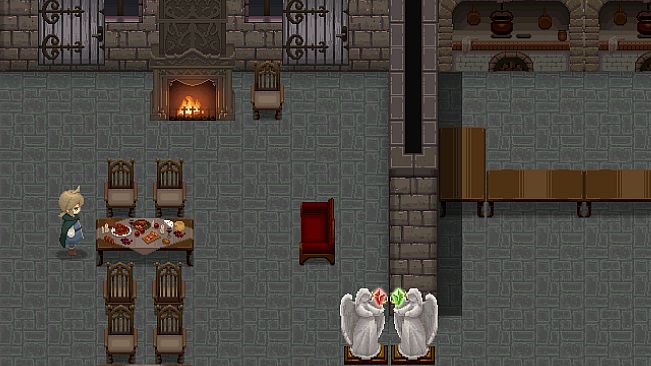 RPG Maker MZ - Dark Castle  Assets Top View Ver