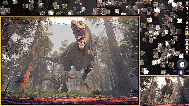 Pixel Puzzles DINOSAURS Jigsaws