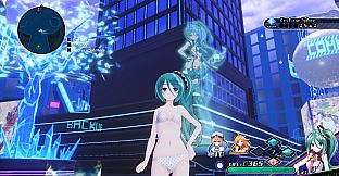 Neptunia Virtual Stars - Swimsuit Outfit: V-Idol Set