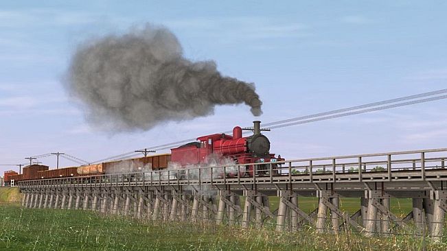 Trainz 2019 DLC: Victorian Railways Type 4 DD Class Pack - Canadian Red