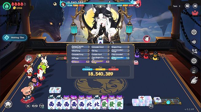 Demonic Mahjong: Full Moon Fable