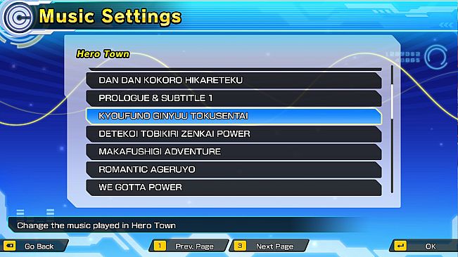 SUPER DRAGON BALL HEROES WORLD MISSION - Anime Music Pack 1