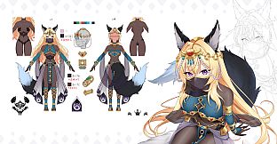 The Arrogant Kaiju Princess and The Detective Servant ArtBook