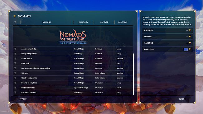 Nomads of Driftland: The Forgotten Passage