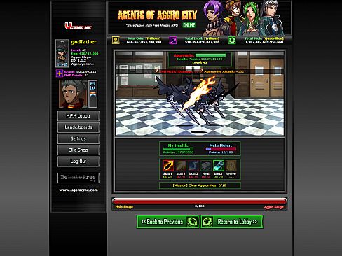 Agents of Aggro City Online