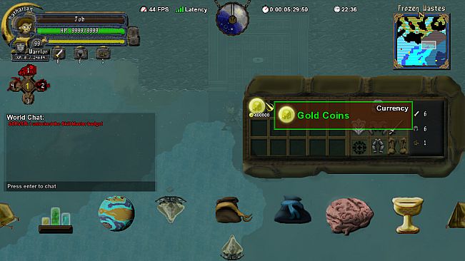 Swords & Crystals - 40 Gold Bars