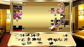 Bunny-girl with Golden tummy