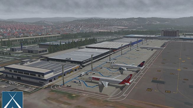 X-Plane 11 - Add-on: Globall Art - SBGR - São Paulo - Guarulhos International Airport