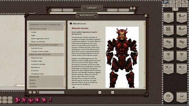 Fantasy Grounds - Treasury of the Crusade