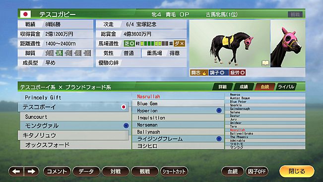 WP9 2022 １９７６年スタート スターホース購入権フルセット 全９頭