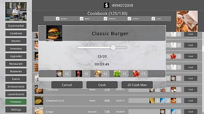 Professional Chef - Burger Pack