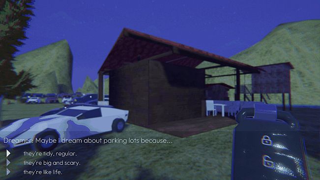 The Green Light + A Dream About Parking Lots