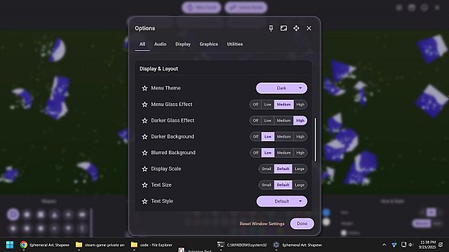 Ephemeral Art: Shapeweaver