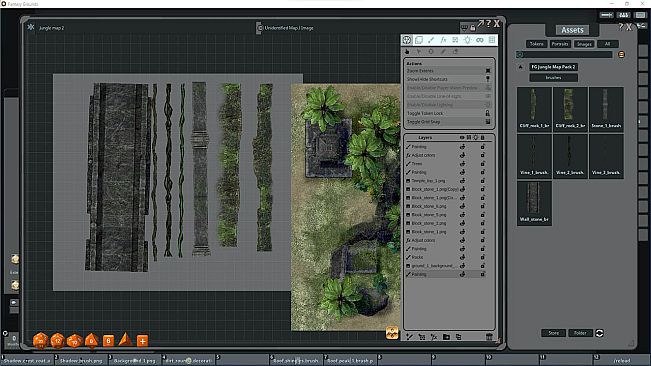 Fantasy Grounds - FG Jungle Map Pack 2