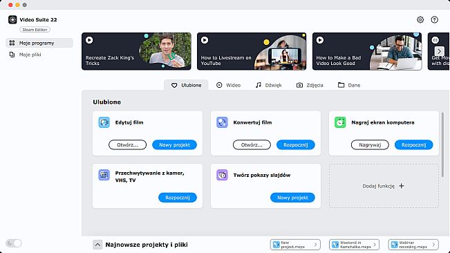 Movavi Video Suite 2022 Steam Edition - Video Making Software: Video Editor Plus, Screen Recorder and Video Converter Premium