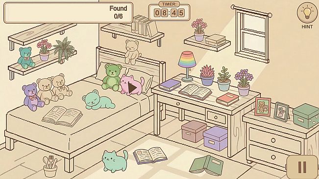 Cozy Pages: Find & Color