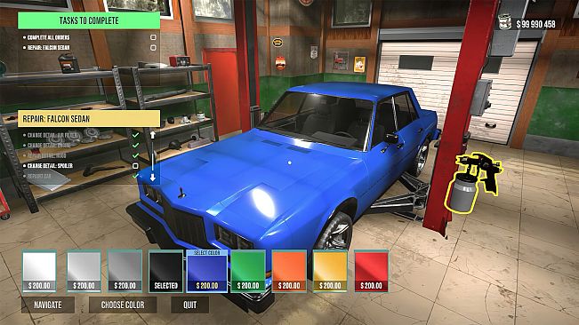Car Tuning Garage Simulator