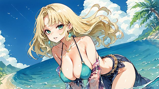 Beach Party to Create the Perfect Anime Girlfriend - DUNGEON OF LOVE