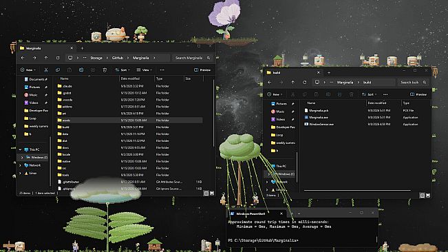 Marginalia: A Desktop Garden