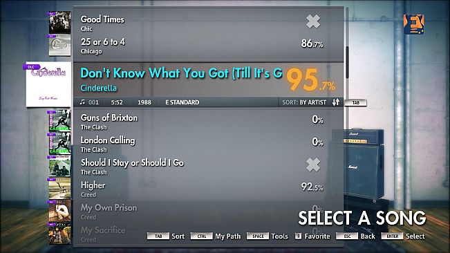 Rocksmith 2014 – Cinderella - “Don’t Know What You Got (Till It’s Gone)”