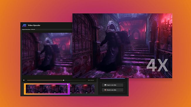 Nero AI Video Upscaler