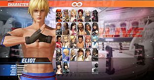 DOA6 Eliot Deluxe Costume