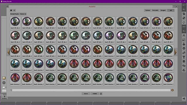 Fantasy Grounds - Portal Packs - Token Essentials: Denizens of the Dark