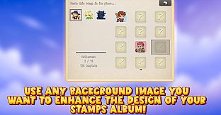 RPG Maker MZ - UNDERMAX - STAMPS ALBUM PLUGIN