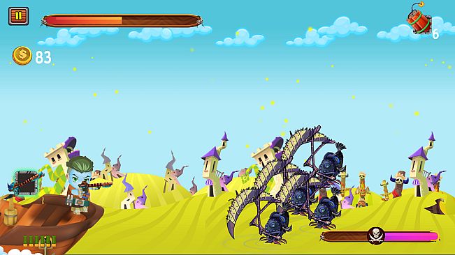 Captain vs Sky Pirates - Evil Village