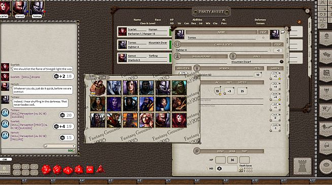 Fantasy Grounds - Baldur's Gate Enhanced Portrait Pack
