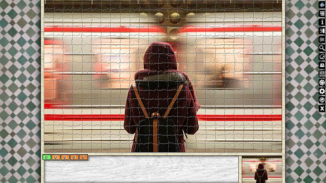 Jigsaw Puzzle Pack - Pixel Puzzles Ultimate: Trains