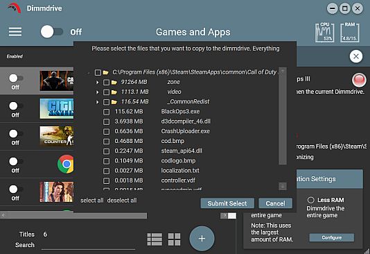 Dimmdrive :: Gaming Ramdrive @ 10,000+ MB/s
