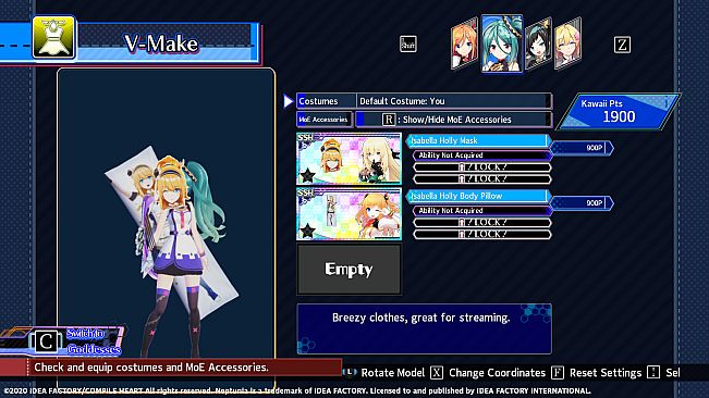 Neptunia Virtual Stars - ReVdol! Pack