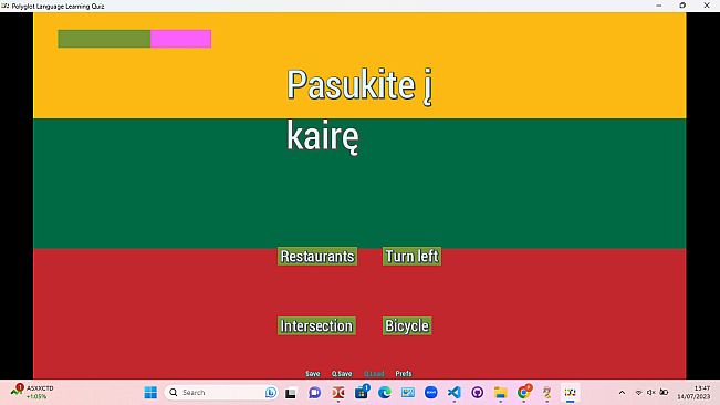 Polyglot Language Learning Quiz