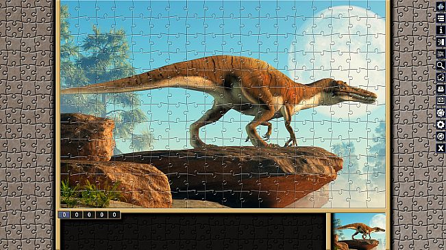 Pixel Puzzles Illustrations & Anime - Jigsaw Pack: Dinosaurs