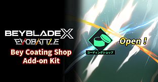 BEYBLADE X EVOBATTLE BEY COATING SHOP ADD-ON KIT