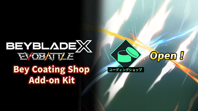 BEYBLADE X EVOBATTLE BEY COATING SHOP ADD-ON KIT