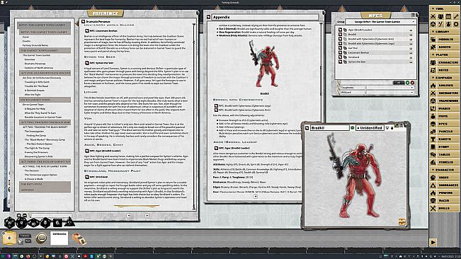 Fantasy Grounds - Rifts: The Garnet Town Gambit (Revised Edition)