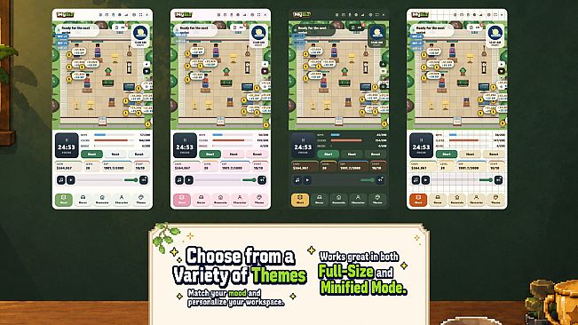 MyBiz: Pomodoro Desk Tycoon